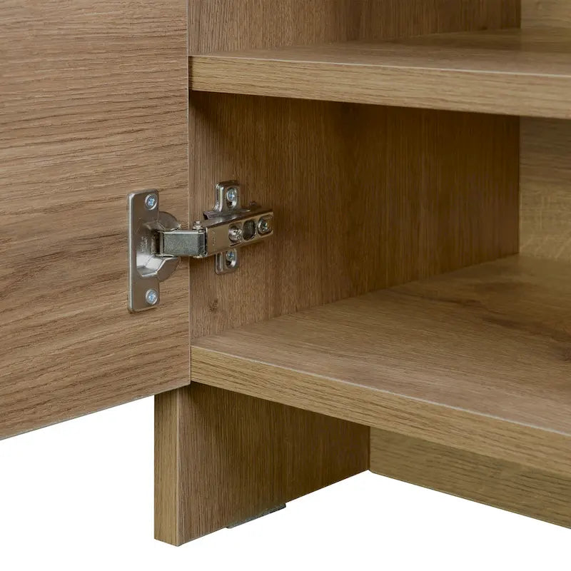 Consolle Rettangolare — 71 cm L x 30 cm P x 71 cm A, Tavolino d'Appoggio per Ingresso