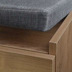 Consolle Rettangolare — 71 cm L x 30 cm P x 71 cm A, Tavolino d'Appoggio per Ingresso
