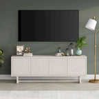 Mobile TV rettangolare per TV fino a 75" — 173 cm di larghezza con armadietto contenitore
