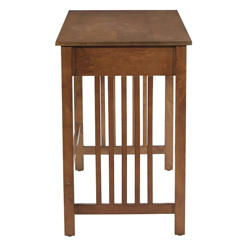 Madia Mid-Century da 152 cm con motivo a rombi e ripiani regolabili